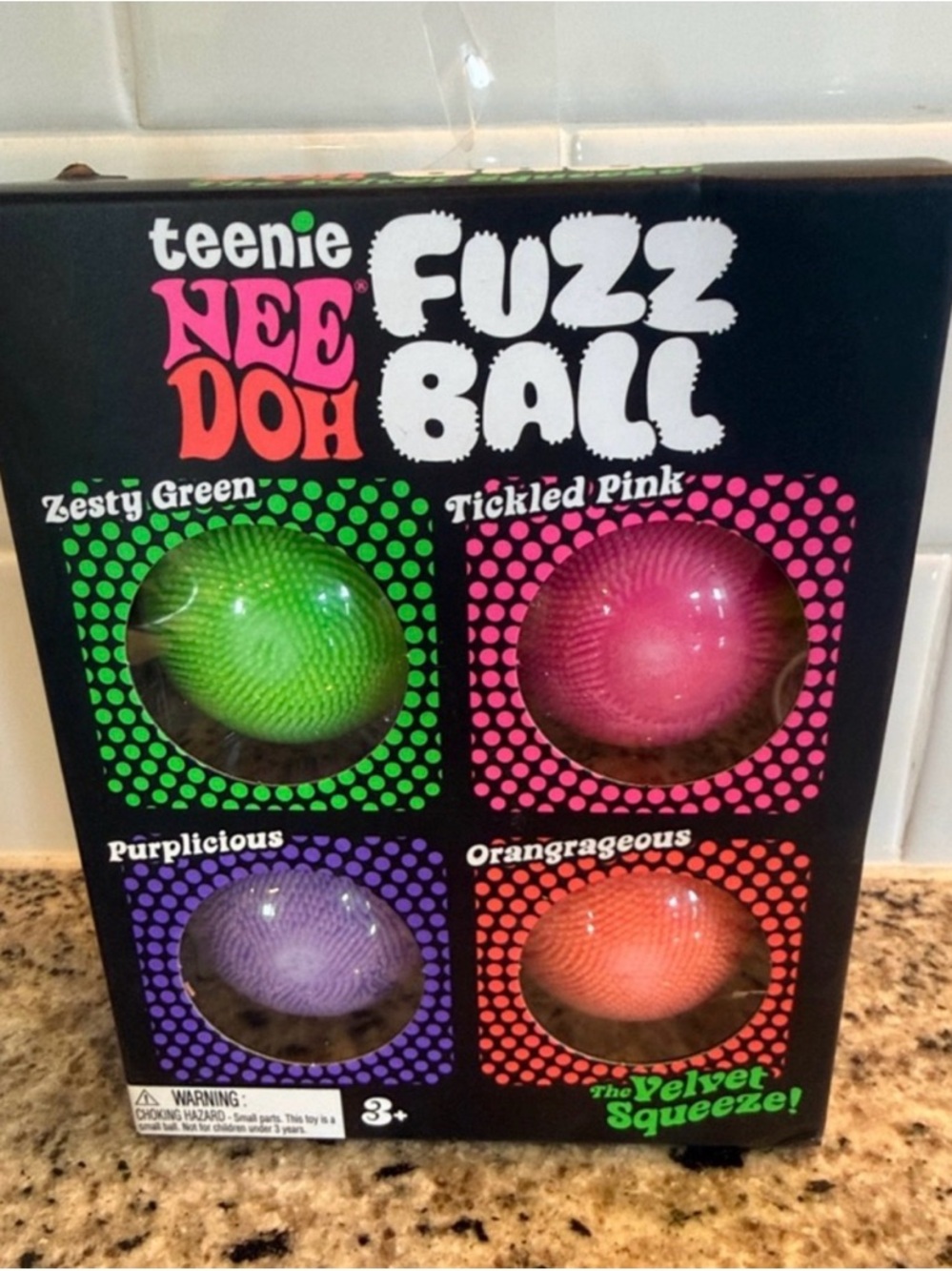 NeeDoh Teenie fuzz balls